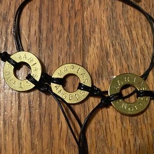 Customized stamped bracelets